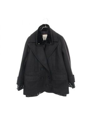 Moncler Down Jacket Emily Wool Nylon Coat